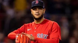 Eduardo Rodriguez Red Uniform Wallpaper