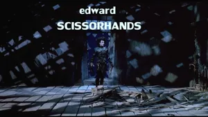 Edward Scissorhands In The Attic Wallpaper