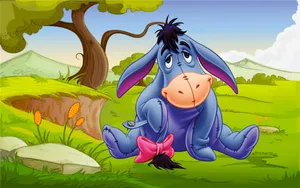 Eeyore Radiant Smile Wallpaper
