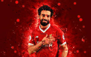 Egyptian Player Mohamed Liverpool 4k Wallpaper