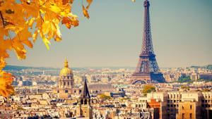 Eiffel Tower Landmark Of Europe Wallpaper