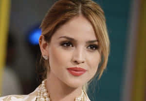 Eiza Gonzalez Elegant Portrait Wallpaper