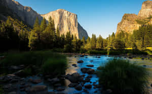 El Capitan Reservoir Clear Lake Wallpaper