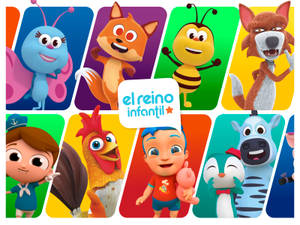 El Reino Infantil Characters Wallpaper