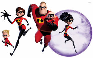 Elastigirl Family Wallpaper