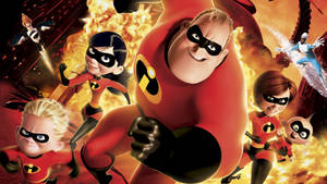 Elastigirl Fire Wallpaper