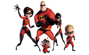 Elastigirl Red And Black Wallpaper