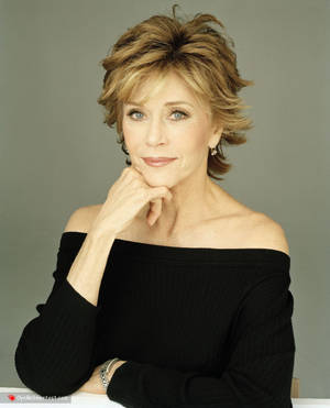 Elegance Personified - Jane Fonda Wallpaper