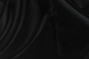 Elegant Black Silk Texture Wallpaper