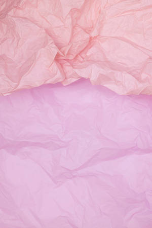 Elegant Crumpled Pink Paper Texture Wallpaper