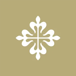 Elegant Patek Philippe Logo With Floral Backdrop Wallpaper