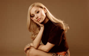 Elegant Pose Celebrity Portrait Wallpaper