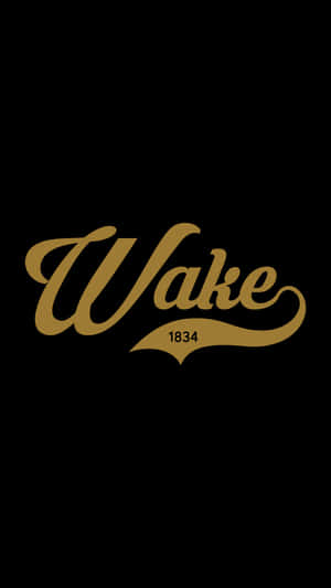 Elegant Wake Logo1834 Wallpaper