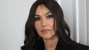 Elegant Womanin Black Blazer4 K Wallpaper