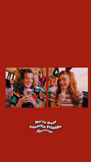 Eleven Unlocking Her Potential In The World Of Stranger Things Wallpaper