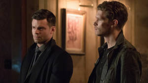 Elijah Mikaelson With Brother Wallpaper