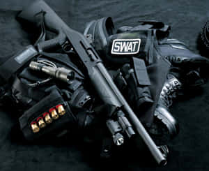Elite Law Enforcement Swat Team Wallpaper