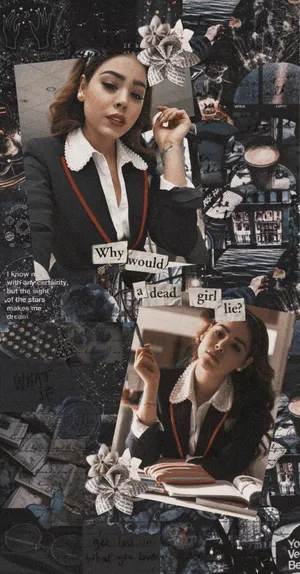 Elite Lucrecia Aesthetic Mood Board Wallpaper