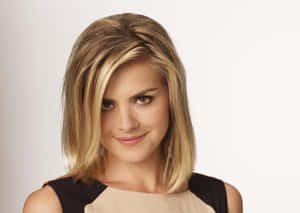 Eliza Coupe Radiating Confidence And Charm Wallpaper