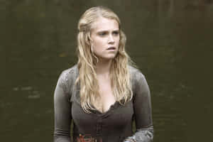 Eliza Taylor Wet Hair Look Wallpaper