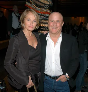Ellen Barkin With Ron Perelman Wallpaper