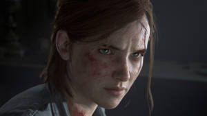 Ellie Face Wounds The Last Of Us 4k Wallpaper
