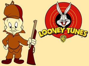 Elmer Fudd Looney Tunes Logo Wallpaper