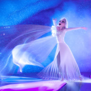 Elsa Singing In Frozen 2 Wallpaper