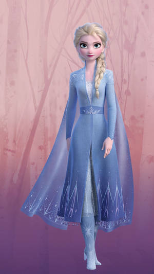 Elsa Walking Frozen 2 Wallpaper