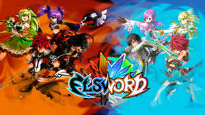 Elsword Characters Paths Cover Wallpaper