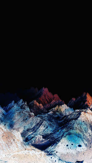 Embrace The Beauty Of The Single Color Placed Perfectly In Black For A Pure Black Oled Effect. Wallpaper
