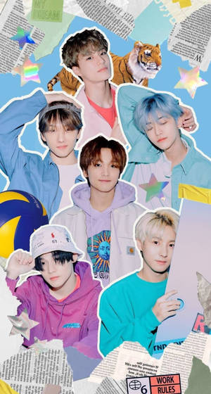Embrace The Indie Kid Aesthetic Style With Nct Kpop Influence Wallpaper