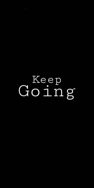 Embrace The Journey - Inspirational Black Motivation Quote Wallpaper