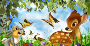 Embrace The Magical Disney Autumn Wallpaper