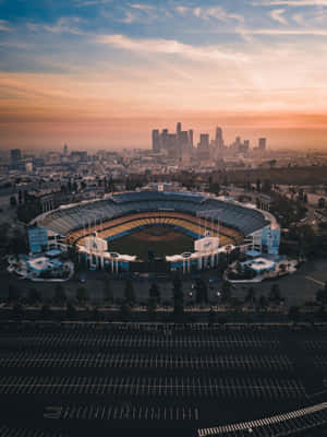 Embrace Your Inner Dodger Fan With The Latest Dodgers Iphone Wallpaper