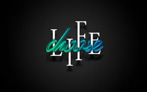 Embrace Your Potential With Inspiring Black Motivational Quotes Wallpaper. Wallpaper