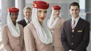 Emirates Flight Attendants Wallpaper