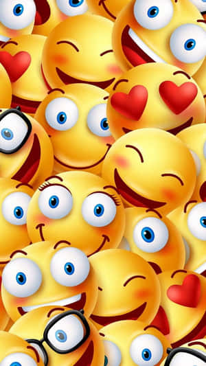 Emojis Happy Phone Wallpaper