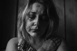 Emotional Girl In Pain Wallpaper