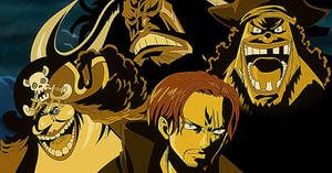 Emperors Of The Sea One Piece Wallpaper