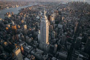 Empire State Building And Midtown Manhattan Wallpaper