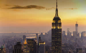 Empire State Building New York City Laptop Wallpaper