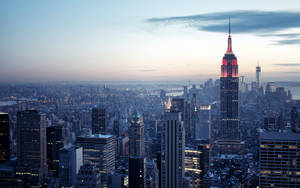 Empire State Building New York City Skyline Wallpaper