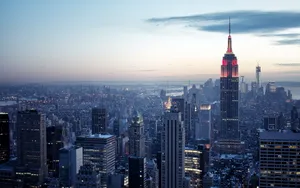 Empire State Building New York City Skyline Wallpaper