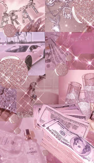 Empowering Investing With Pink Money Wallpaper