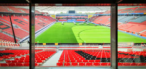 Empty World Cup Stadium Wallpaper