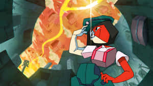 Ena Animated Character Scene Wallpaper