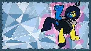 Ena Character Art Wallpaper