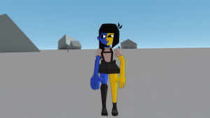 Ena Character Design Wallpaper