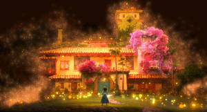 Encanto Mirabel Magical Home Wallpaper